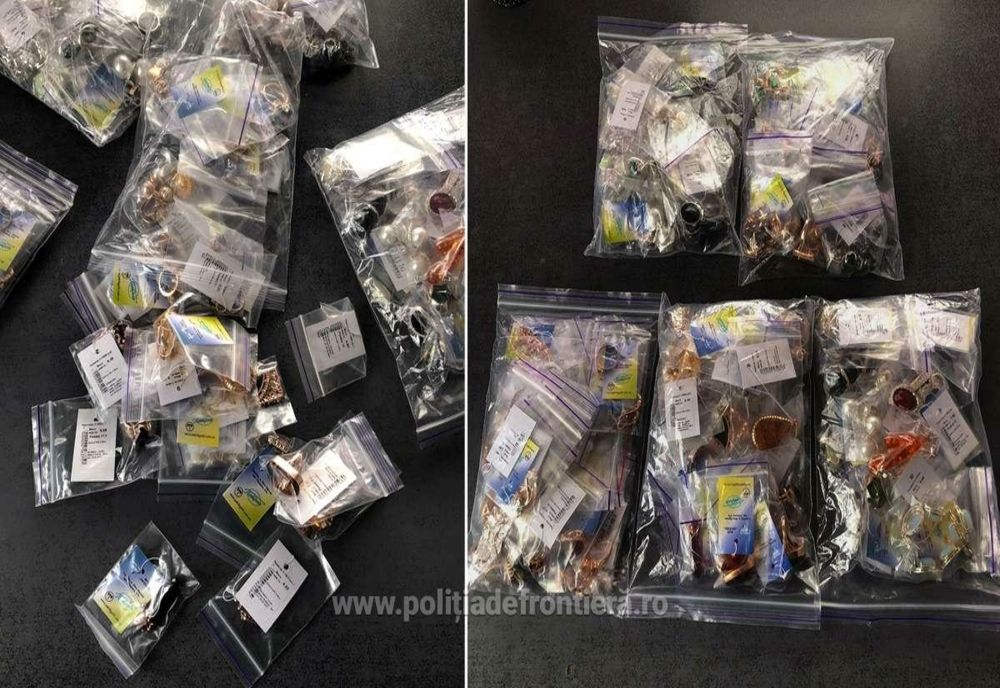 Două femei, "blindate" cu bijuterii din aur și argint, prinse la intrare în țară de polițiștii de frontieră din Sighetu Marmației! Valoarea bunurilor este de peste 100.000 lei