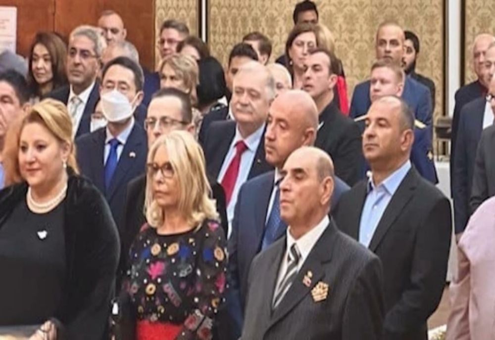 Șoșoacă și Severin, sărbătoare la Ambasada Rusiei. Valeri Kuzmin, discurs halucinant