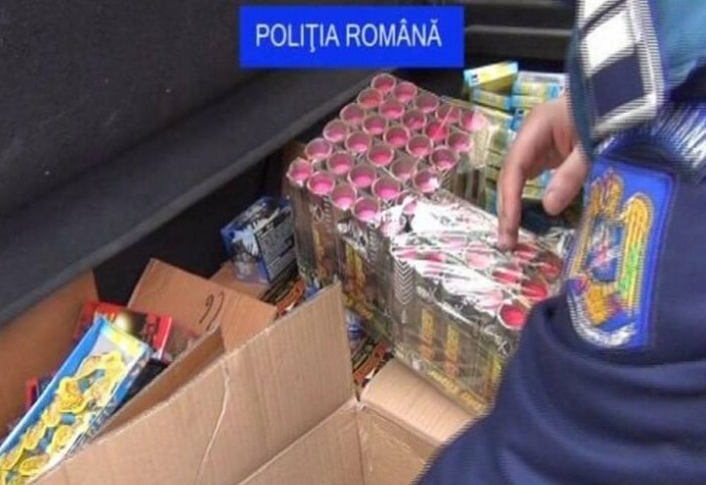 Percheziție domiciliară la Borșa! Au fost confiscate 18 kilograme de articole pirotehnice