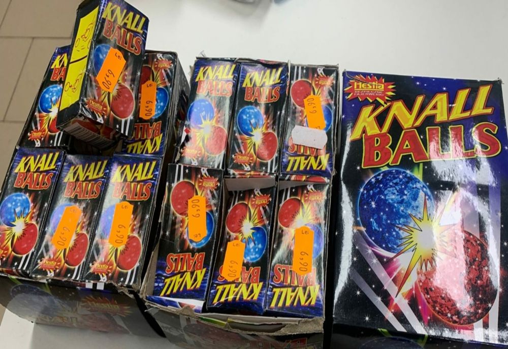 Băimărean, prins cu petarde achiziționate ilegal, cu dosar penal