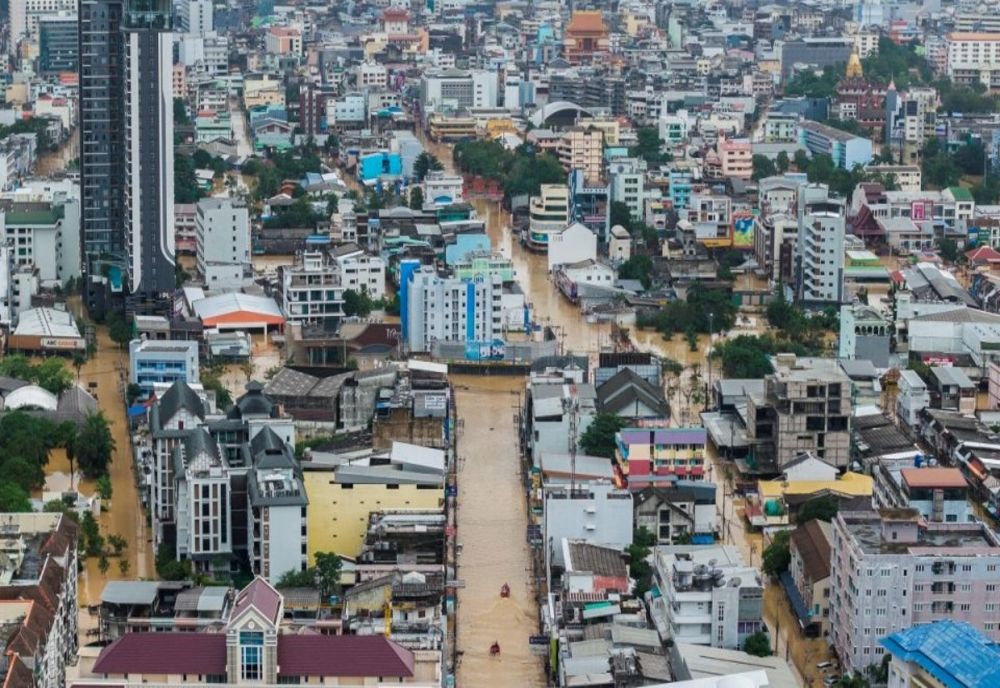 Thailanda a fost lovită de inundații catastrofale