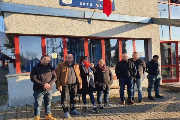 Șapte cetățeni turci opriți din drumul ilegal spre vestul Europei