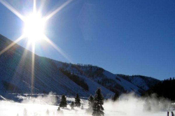 Vreme călduroasă, la șfârșit de ianuarie