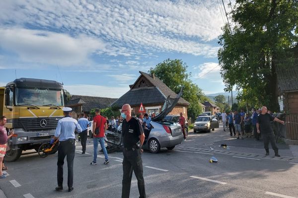 Accident rutier cu 5 victime în Maramureș