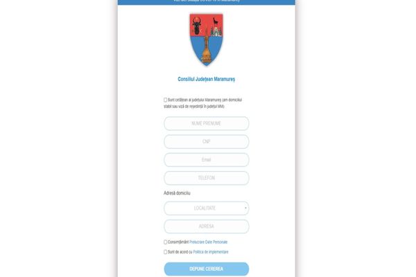 50.000 de maramureșeni pot fi testați gratuit, la cerere, pentru depistarea infecției cu SARS-CoV-2