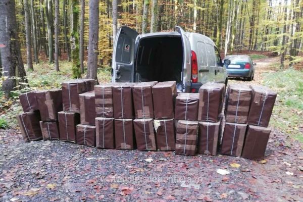 Țigări de contrabandă de peste 140.000 lei, confiscate de polițiștii de frontieră