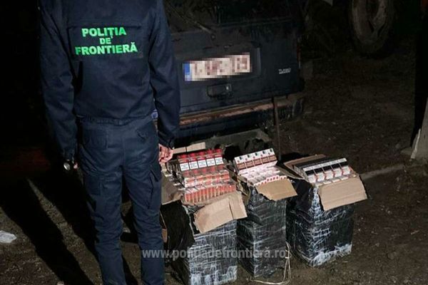 Grupare infracţională specializată în contrabanda cu ţigări, destructurată de poliţiştii de frontieră maramureşeni