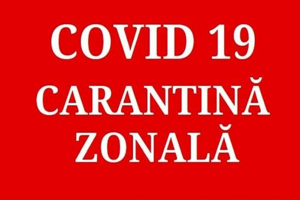 Noi criterii pentru carantinarea zonală