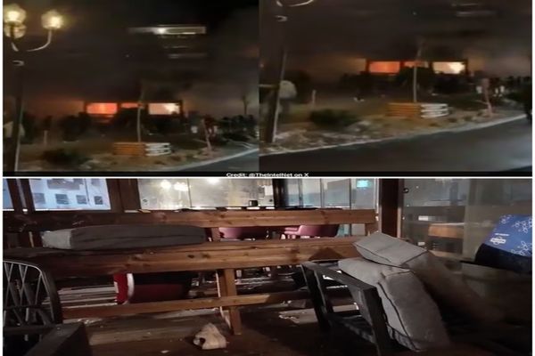 VIDEO Momentul în care izbucnește incendiul în barul din stațiunea elvețiană Crans-Montana
