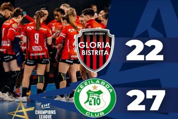 VIDEO Handbal feminin: Gloria Bistrița, învinsă acasă de Gyor, în Liga Campionilor