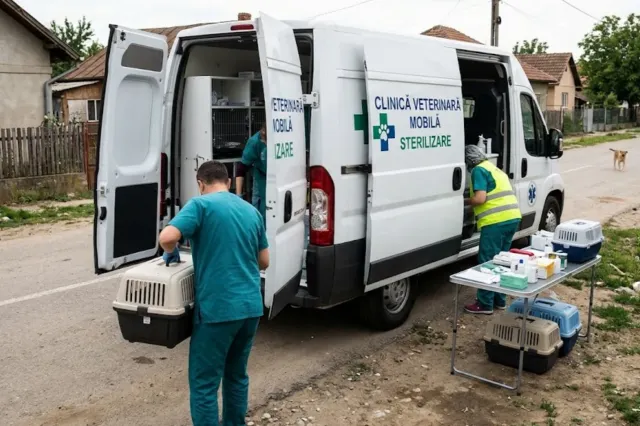 Primăria Baia Mare a cumpărat o ambulanță veterinară pentru sterilizarea câinilor