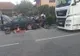 Trei autoturisme și un TIR s-au ciocnit la intrare în comuna Satulung
