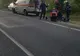 O autocisternă plină cu ciment s-a răsturnat pe drum în Valea Chioarului