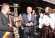 Fostul președinte al României, Emil Constantinescu, a vizitat  comuna Giulești din județul Maramureș