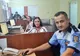 Polițiștii de la ghișeele SPCRPCÎV, în port popular, pentru a marca Centenarul Marii Uniri a României