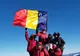 Tricolorul, pe Pietrosul Rodnei, la altitudinea de 2.303 metri