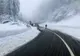 Vizibilitate redusa de ceata, sub 100 de metri, pe DN 18, in Pasul Prislop