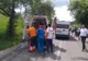 Trafic blocat din cauza unui accident de circulaţie