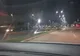 (FOTO) Un sighetean beat a doborât un stâlp de susţinere al iluminatului public  și a ”parcat” pe spațiul verde
