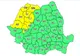 Atenționare meteo de vreme rea, valabilă pentru mai multe zone din țară