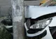 Accident în Borşa! Şoferul unei maşini, dar şi un pieton au fost răniţi şi au ajuns la spital